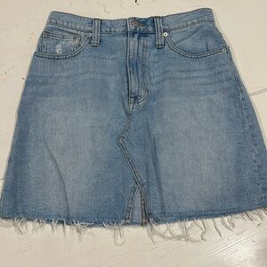 Madewell Jean Skirt